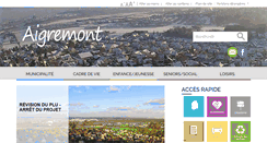 Desktop Screenshot of mairie-aigremont-78.fr